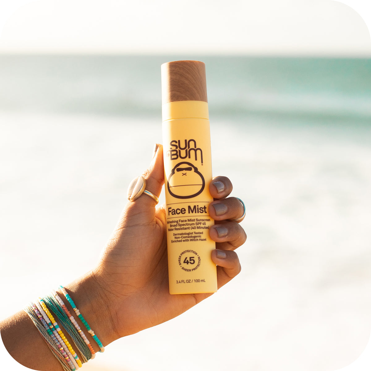 SPF 45 Sunscreen Face Mist 3.4 Oz Parasol Y Mar