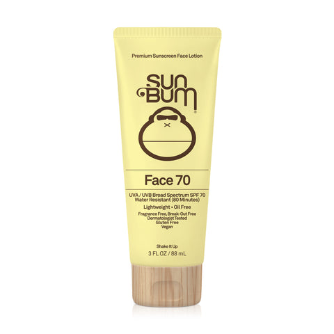SPF 70 Clear Face Sunscreen Lotion 3 Oz