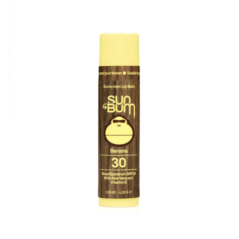 SPF 30 Sunscreen Lip Balm Banana 0.15 Oz