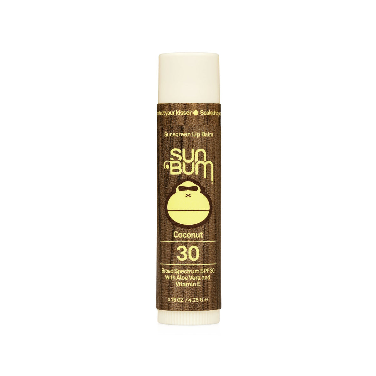SPF 30 Sunscreen Lip Balm Coconut 0.15 Oz
