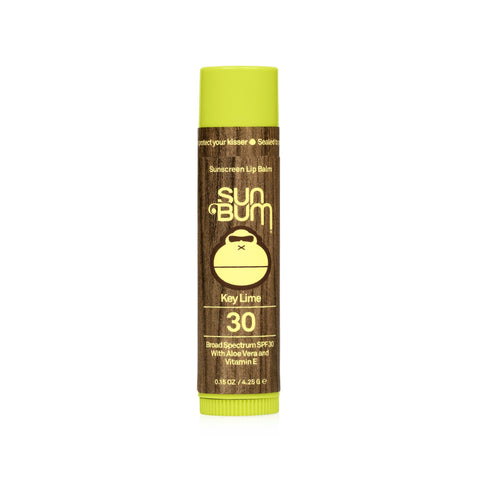 SPF 30 Sunscreen Lip Balm Key Lime 0.15 Oz