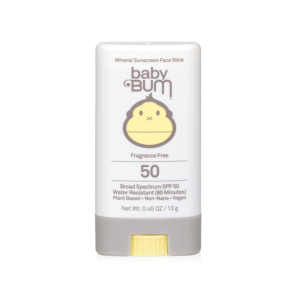 Baby Bum SPF 50 Mineral Sunscreen Facestick 0.45 Oz