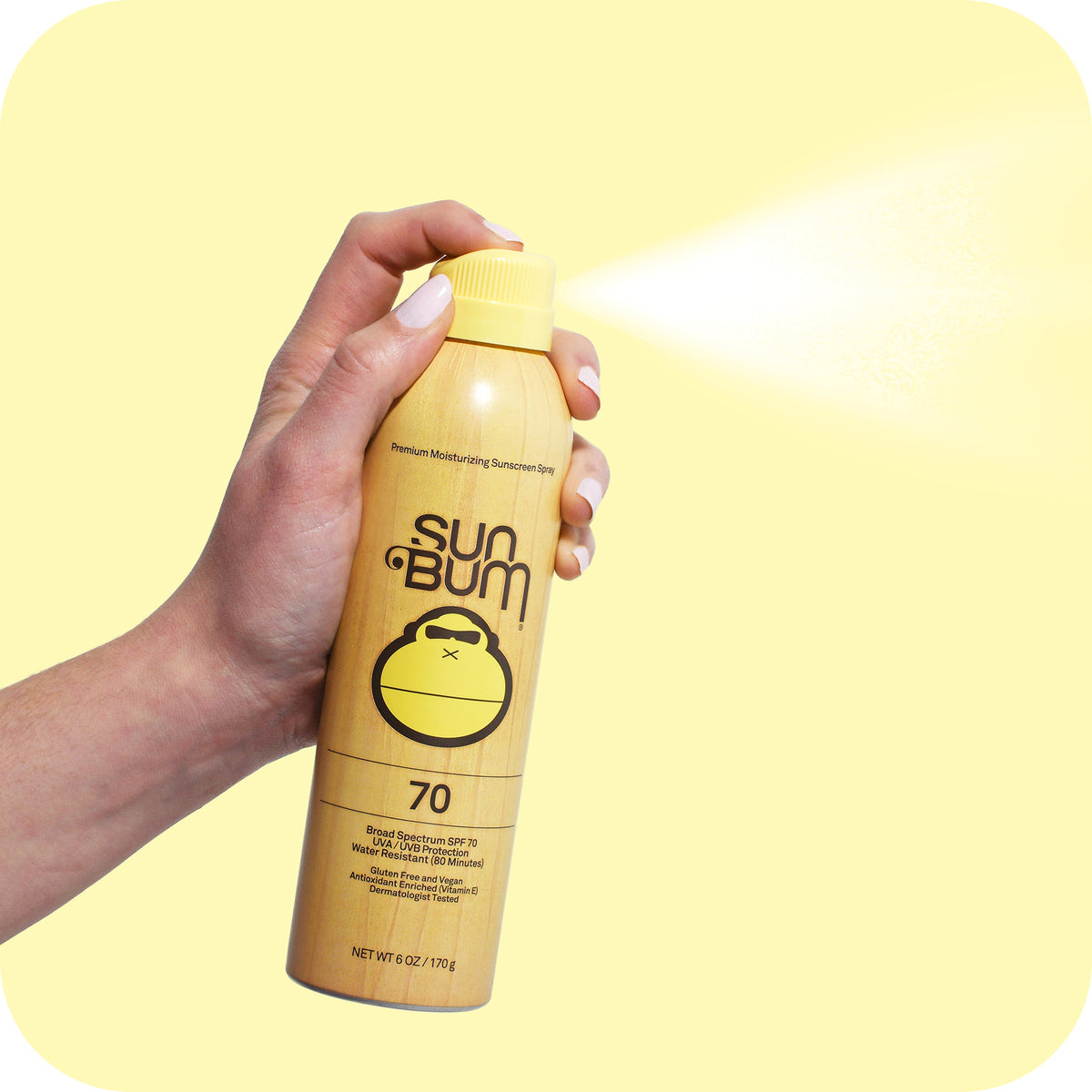 Original SPF 70 Sunscreen Spray 6 Oz